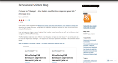 Desktop Screenshot of behaviouralscience.net